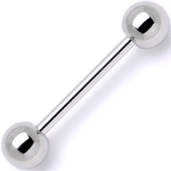 14G Stainless Steel Barbell Tongue Ring 5/8 6mm