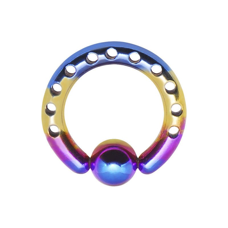 8G INDUSTRIAL PUNCHED Rainbow TITANIUM BCR