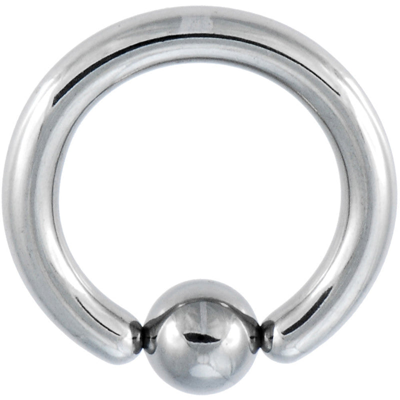6G 3/4 Stainless Steel BCR Captive Ring