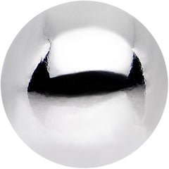 Solid 14k White Gold Replacement Ball 4.5mm - 14G