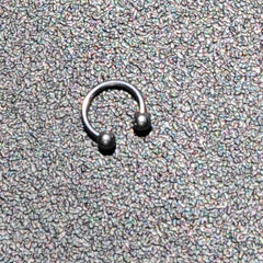 16G 5/16 Stainless Steel Horseshoe Circular Barbell