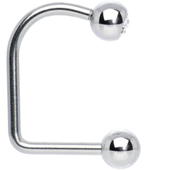 Single Crystal Lippy Loop Ball Labret