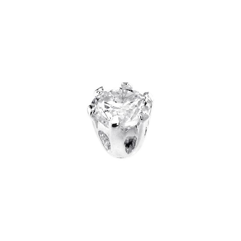 Sterling Silver 925 Cubic Zirconia Replacement Ball