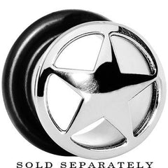 1/2 Stainless Steel Single Flare Star Plug