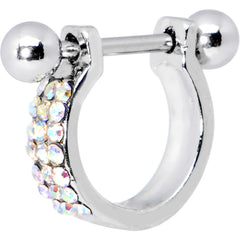 Aurora Gem Helix Cartilage Earring
