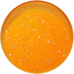 24mm Orange Neon Glitter Saddle Plug