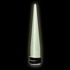 2G Short White Glow in the Dark Taper