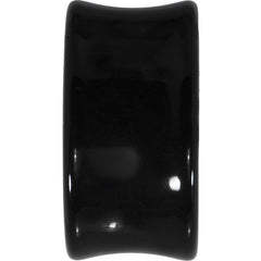18mm Black Acrylic Hollow Butterfly Saddle Plug