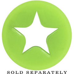 1/2 Green Star Silicone Flexible Tunnel