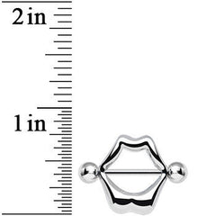 14G 5/8 Hot Lips Nipple Shield Set