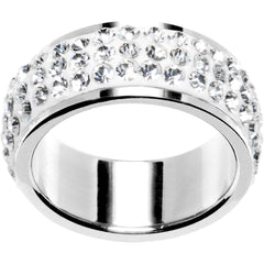 Size 6 - Clear Crystal Ferido Ring