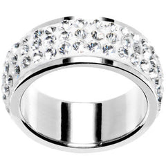 Size 6 - Clear Crystal Ferido Ring