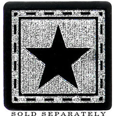2G Black Star Fake Taper Ear Plug