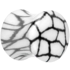 Snake Skin Glow in the Dark Saddle Plug 2G to 1 Inch