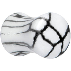 Snake Skin Glow in the Dark Saddle Plug 2G to 1 Inch