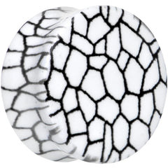 Snake Skin Glow in the Dark Saddle Plug 2G to 1 Inch