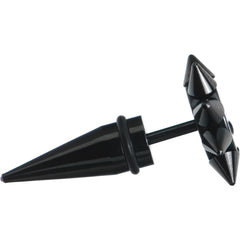 0G Scorpion Spiked Logo Fake Taper Ear Plug