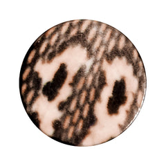 4G Blushing Snake Skin Acrylic Saddle Plug