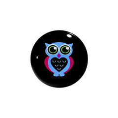 9/16 Acrylic Heart Owl Saddle Plug