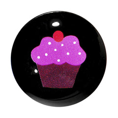 9/16 Acrylic Single Flare Cherry Cupcake Plug