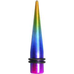 00G Acrylic Electric Rainbow Straight Taper