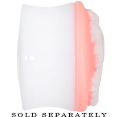 18mm Pink Victorian Cameo Saddle Plug