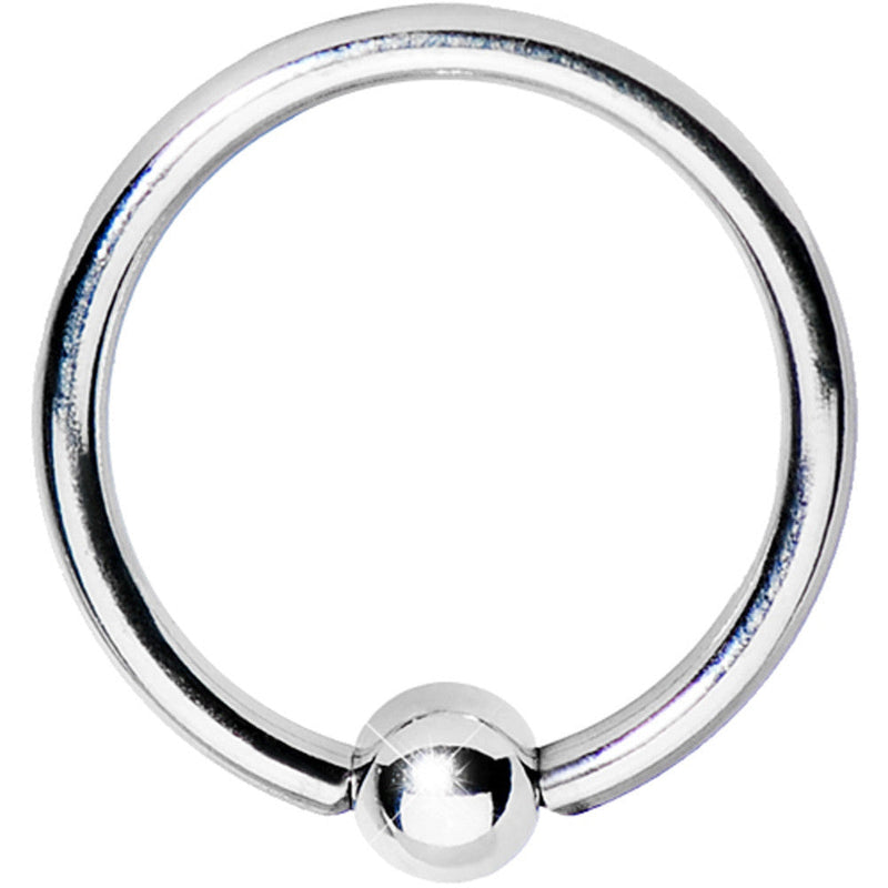 16G 3/8 3mm Stainless Steel BCR captive Ring