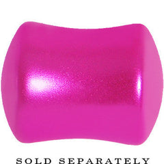 1/2 Hyacinth Pink Metallic Pearl Acrylic Saddle Plug