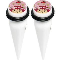 1/2 Strawberry Shortcake Acrylic Taper Set