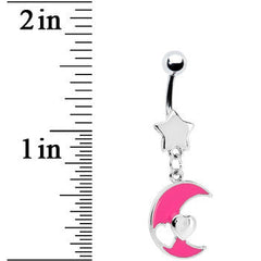 Pink Moon Enchant Belly Ring