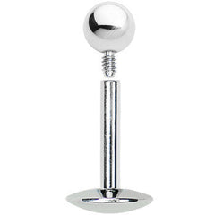16G 1/4 Internally Threaded 3mm Ball Tragus Cartilage Earring