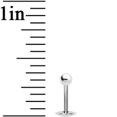 16G 1/4 Internally Threaded 3mm Ball Tragus Cartilage Earring