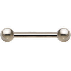 16G Grade 23 Solid Titanium Barbell 5/16 3mm
