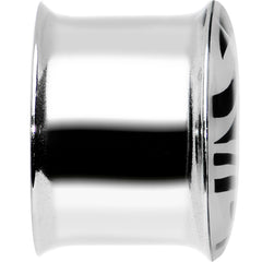 5/8 Stainless Steel Blue Tiger Print Solar Activated Saddle Plug