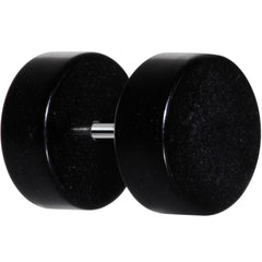 Black Acrylic Cheater Plug Set Looks Like 00G