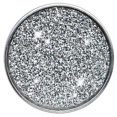 4G Stainless Steel Silver Sugar Glitter Screw Fit Plug