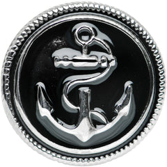 20mm Stainless Steel Vintage Nautical Anchor Screw Fit Plug