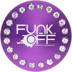 Clear Gem Purple Funk-Off Piercing Deodorant