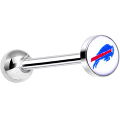 Officially Licensed NFL Buffalo Bills Barbell Tongue Ring