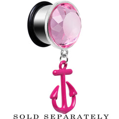 5/8 Pink Dangling Anchor Steel Plug