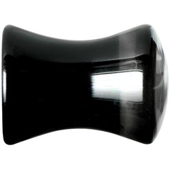 2G Black Acrylic White Nautical Anchor Saddle Plug Set