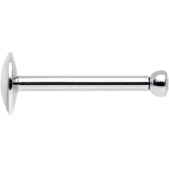 316L Stainless Steel Crystalline Gem Push-In Labret Monroe