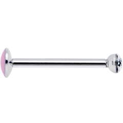 20G 5/16 Handmade Labret Created with Crystals 1.75mm