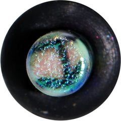 Green Blue Acrylic Mermaid Scale Straight Plug Set 14G to 8G