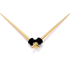 Gold Tone Anodized Titanium Micro Taper Straight Plug Set 14G to 8G