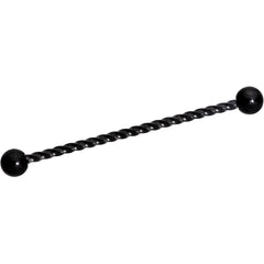 Ruffled Feathers Dual Swans Industrial Barbell Set of 2