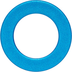Aqua Matte Silicone Screw Fit Tunnel Plug Set 6mm to 25mm