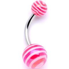 Evening of Color Zig Zag Party Pack Belly Ring Set of 4