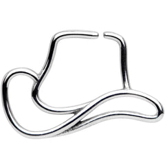 18G Howdy Folks Cowboy Hat Closure Ring