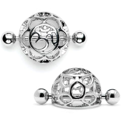 14G 9/16 Framework Dome Geometric Nipple Shield Set
